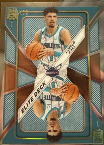 LaMelo Ball #6 Basketball Cards 2023 Donruss Elite Deck