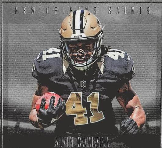 Alvin Kamara #RY-10 Football Cards 2017 Panini Contenders Rookie of the Year