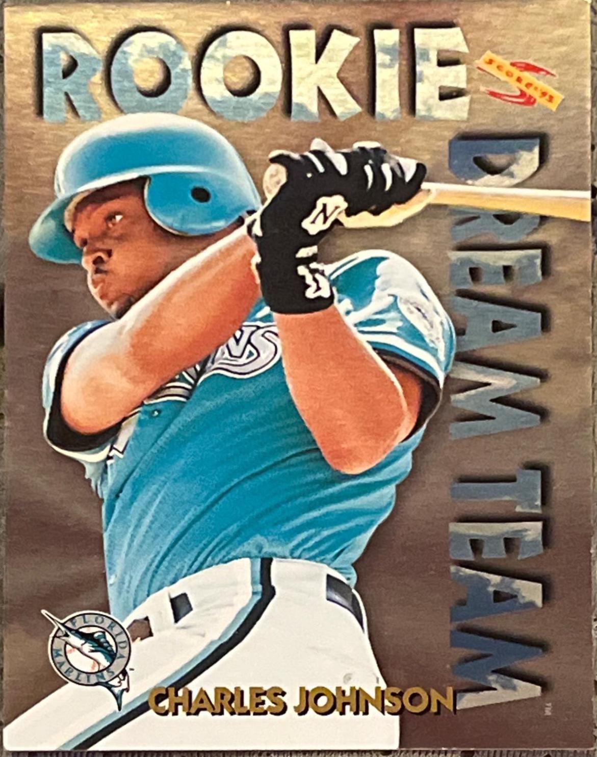 Charles Johnson #RDT5 Baseball Cards 1995 Score Rookie Dream Team