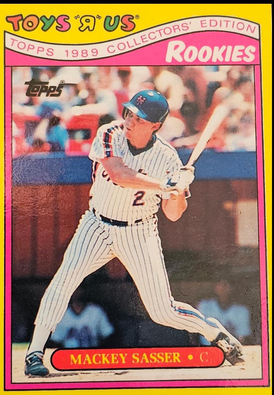 Mackey Sasser #26 Baseball Cards 1989 Toys R US Rookies