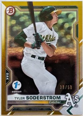 Tyler Soderstrom [Gold Foil] #BFE-51