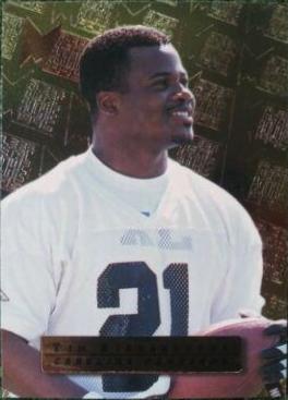 Tim Biakabutuka #125 Football Cards 1996 Fleer Metal