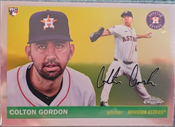 2025 Topps Chrome Platinum Colton Gordon #317 card