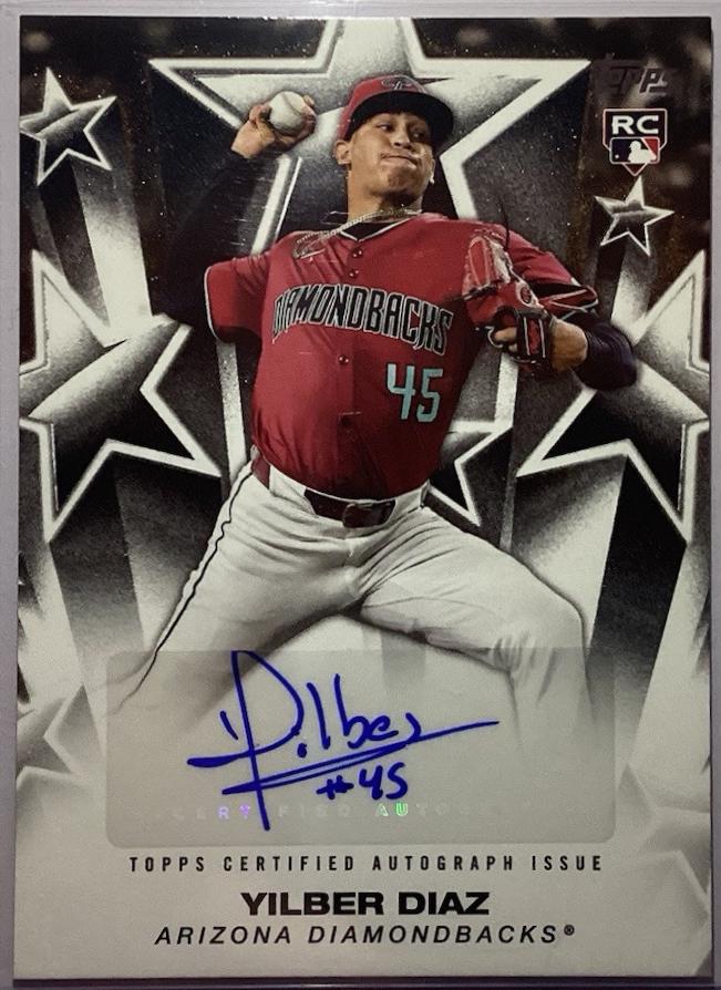Yilber Diaz #BSA-YD Baseball Cards 2025 Topps Baseball Stars Autograph