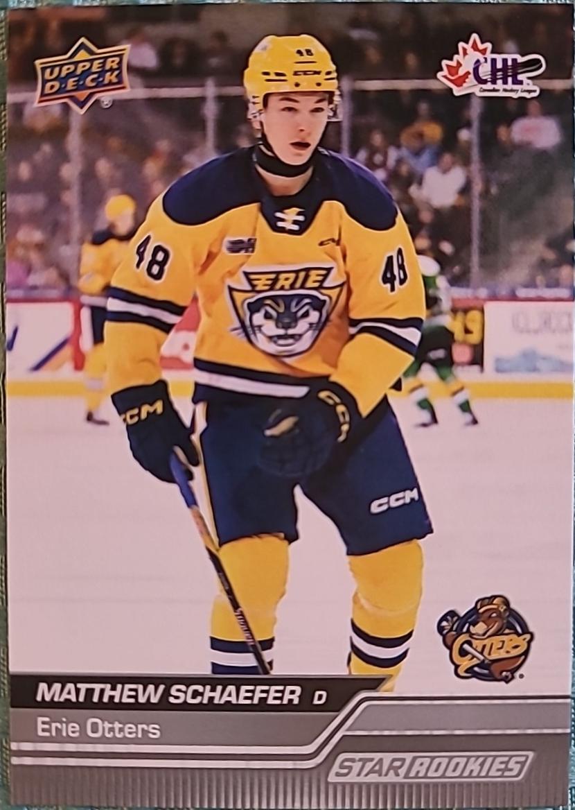 Matthew Schaefer [Star Rookie] #362 Prices | 2023 Upper Deck CHL ...