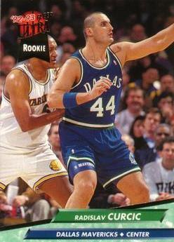 Radislav Curcic #246 Basketball Cards 1992 Ultra