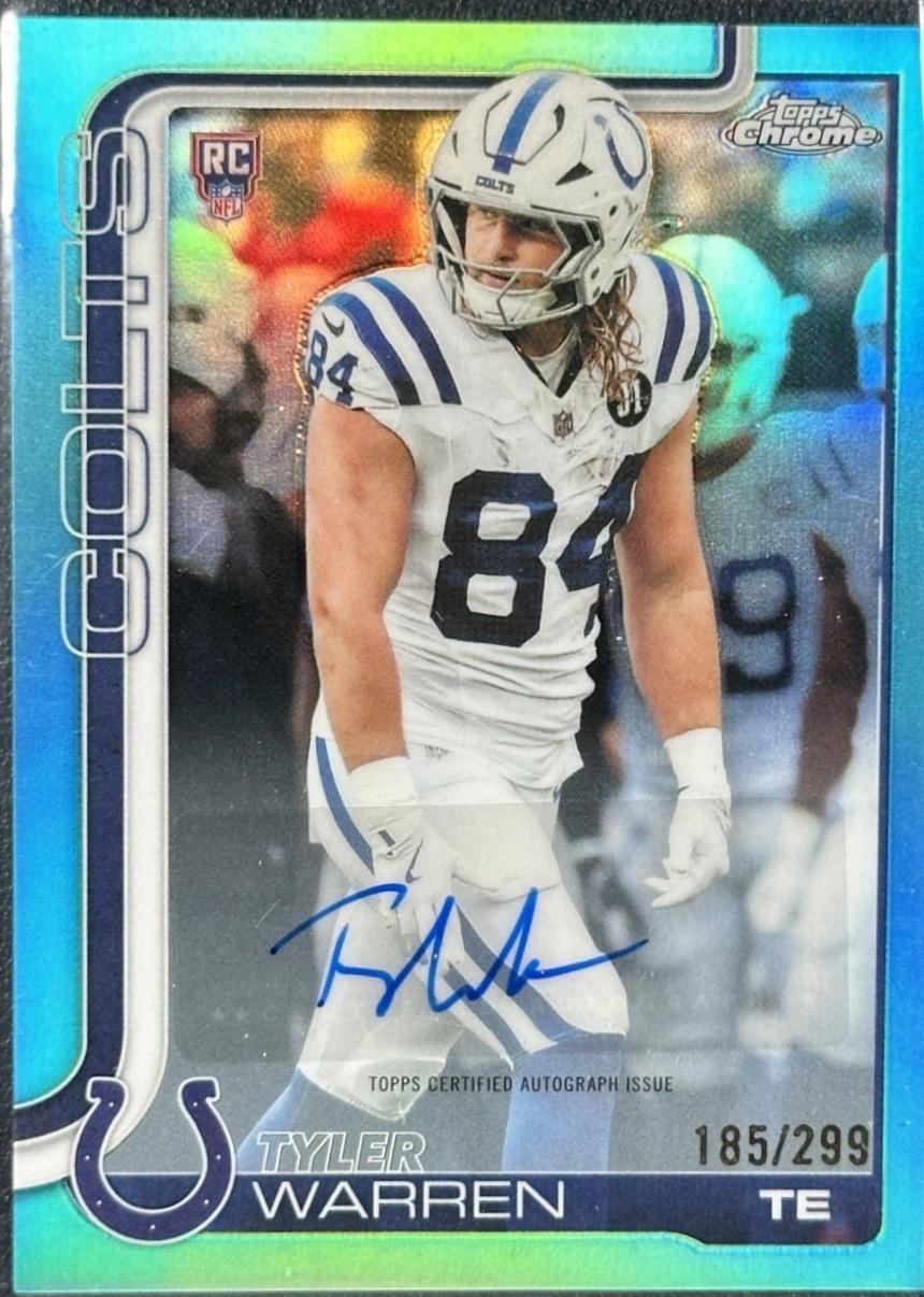 Tyler Warren [Teal Refractor] #RA-TWA