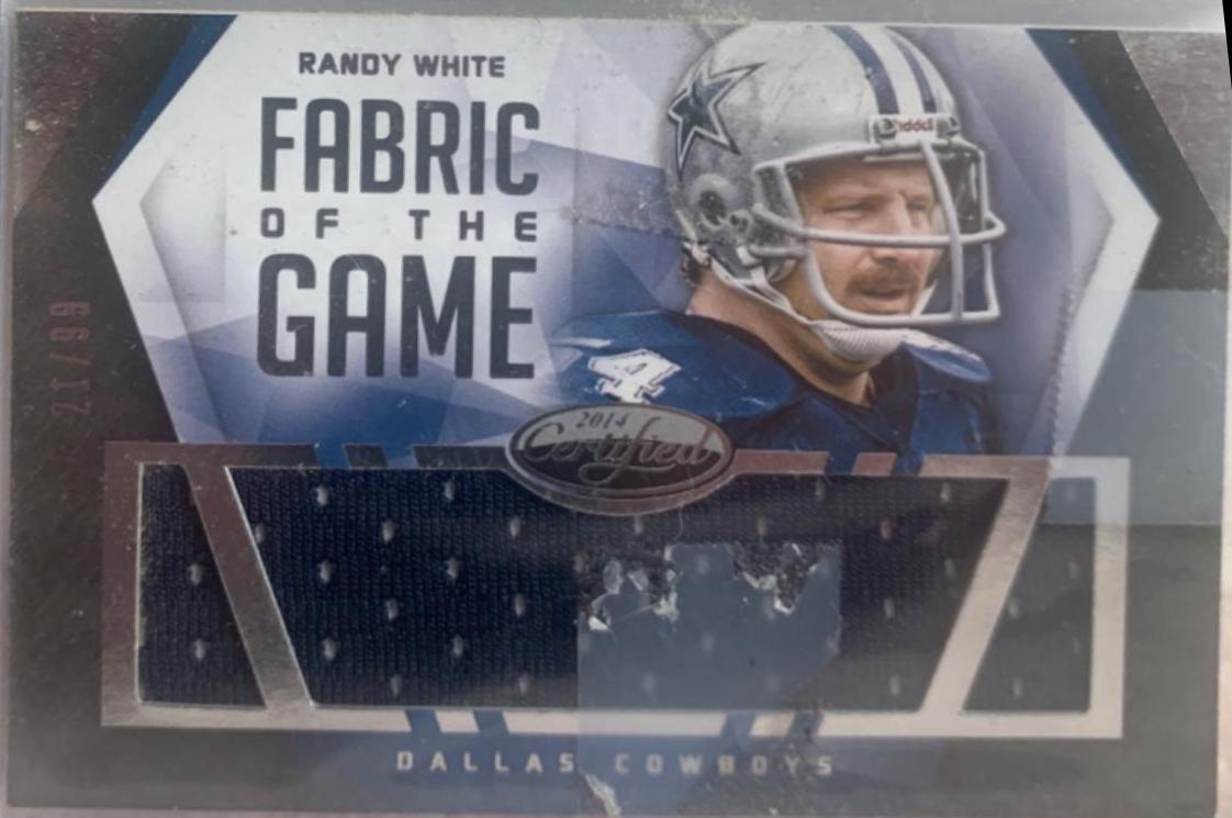 Randy White #F-RW Football Cards 2014 Panini Certified Fabrics of the Game