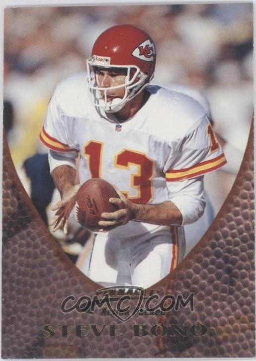 Steve Bono #15 Football Cards 1997 Pinnacle Action Packed