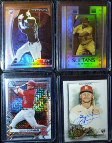 Albert Pujols #S-18 Baseball Cards 2022 Panini Three and Two Sultans