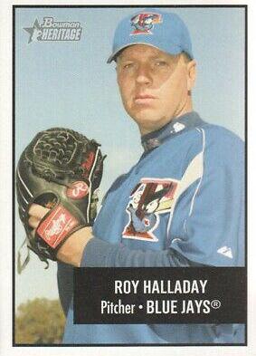 Roy Halladay #69 Baseball Cards 2003 Bowman Heritage