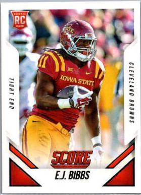 E.J. Bibbs #401 Football Cards 2015 Panini Score