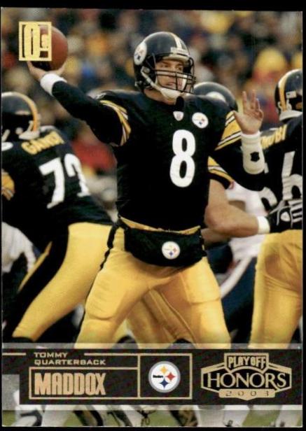 Tommy Maddox #91 2003 Playoff Honors Football