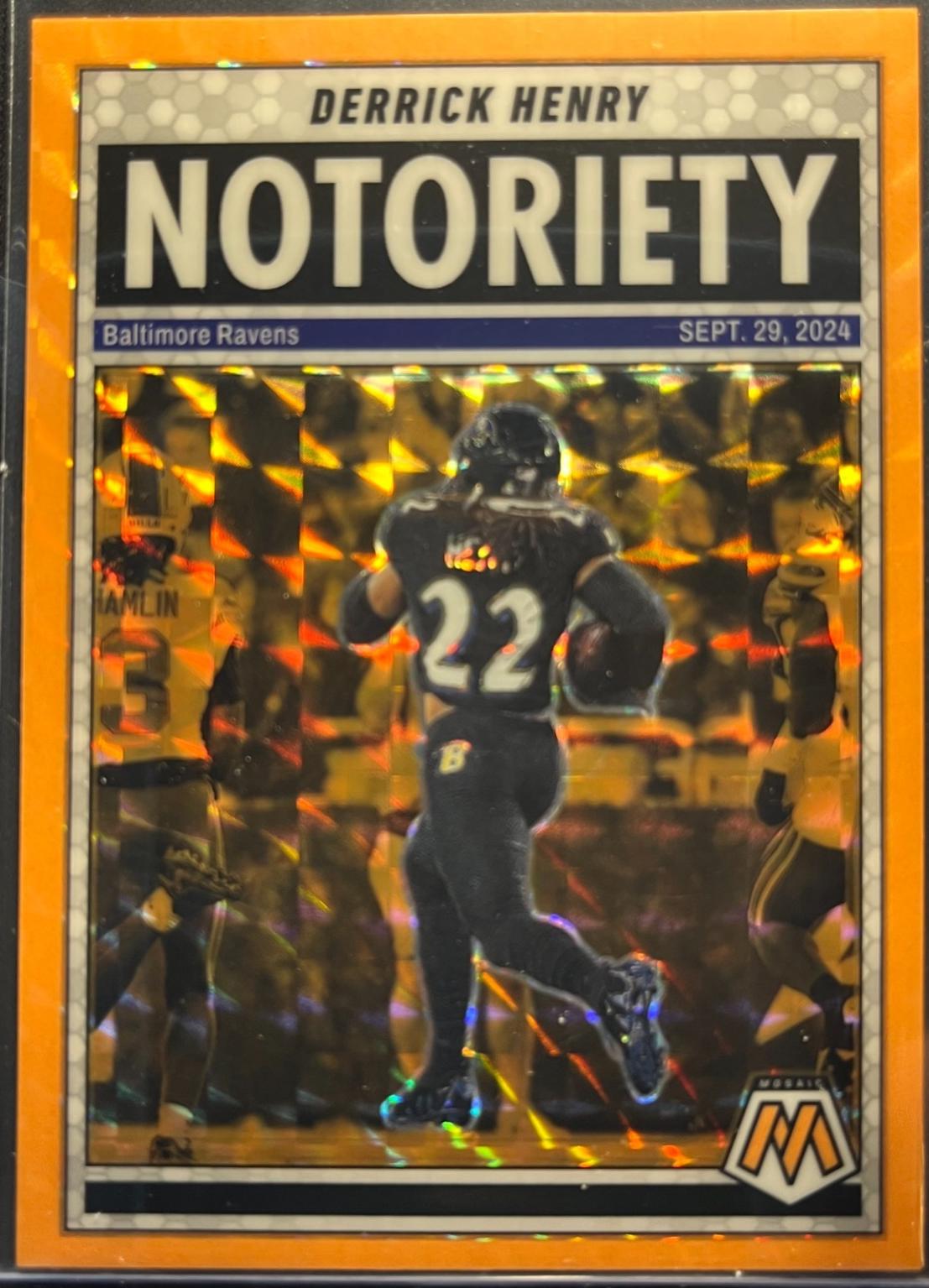 2025 Derrick Henry [Mosaic Orange Fluorescent] #4