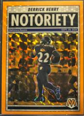 Derrick Henry [Mosaic Orange Fluorescent] #4 Prices | 2025 Panini