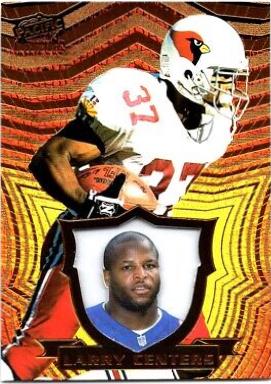 Larry Centers #1 Football Cards 1997 Pacific Invincible