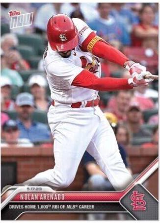 Nolan Arenado #312 2023 Topps Now Baseball