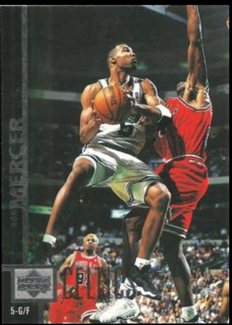 Ron Mercer #188 Basketball Cards 1997 Upper Deck