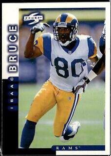 Isaac Bruce #37 Football Cards 1998 Panini Score