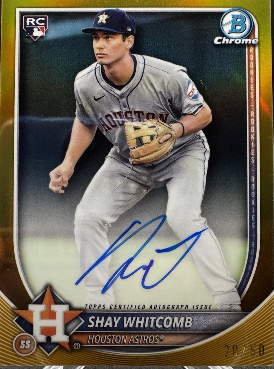 Shay Whitcomb [Gold] #CRA-SW