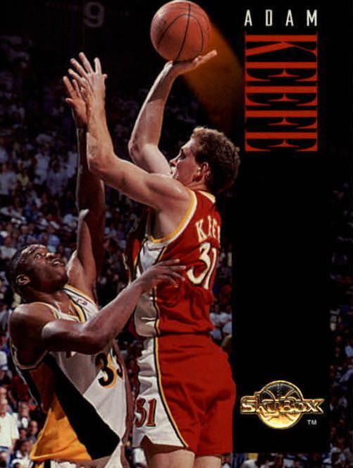 Adam Keefe #5 Basketball Cards 1994 SkyBox Premium