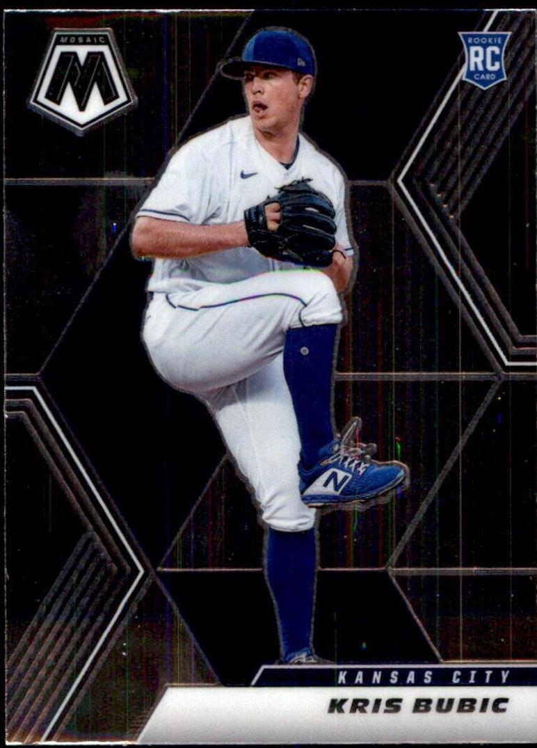 Kris Bubic #225 Baseball Cards 2021 Panini Mosaic