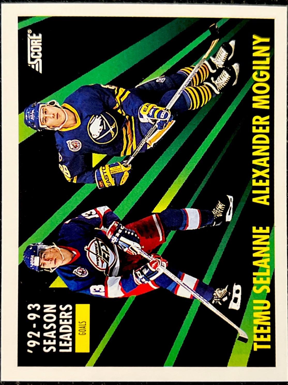 Teemu Selanne / Alexand #477 1993 Score Canadian Hockey