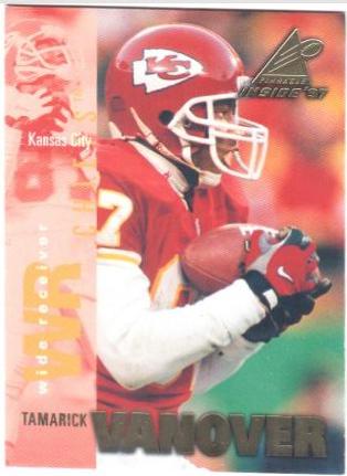 Tamarick Vanover #34 Football Cards 1997 Pinnacle Inside