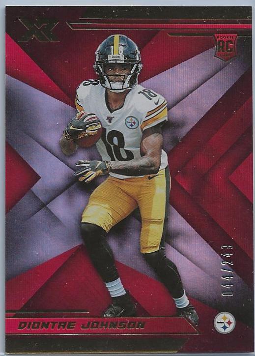 Diontae Johnson #128 2019 Panini XR Football