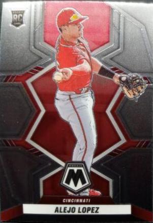 Alejo Lopez #260 Baseball Cards 2022 Panini Mosaic