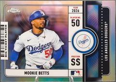 Mookie Betts #BTP-8 Prices | 2026 Topps Chrome Big Ticket Players