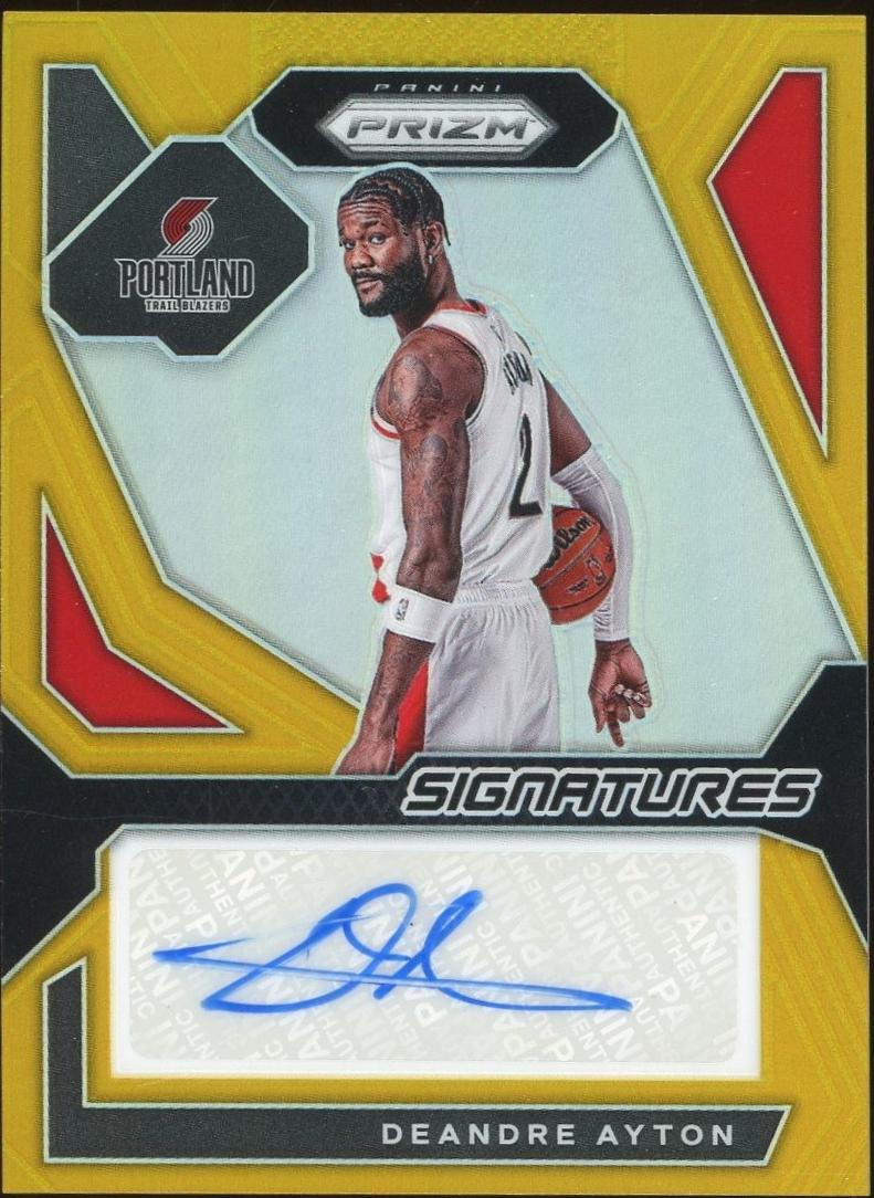 Deandre Ayton [Gold Prizm] #SIG-AYT