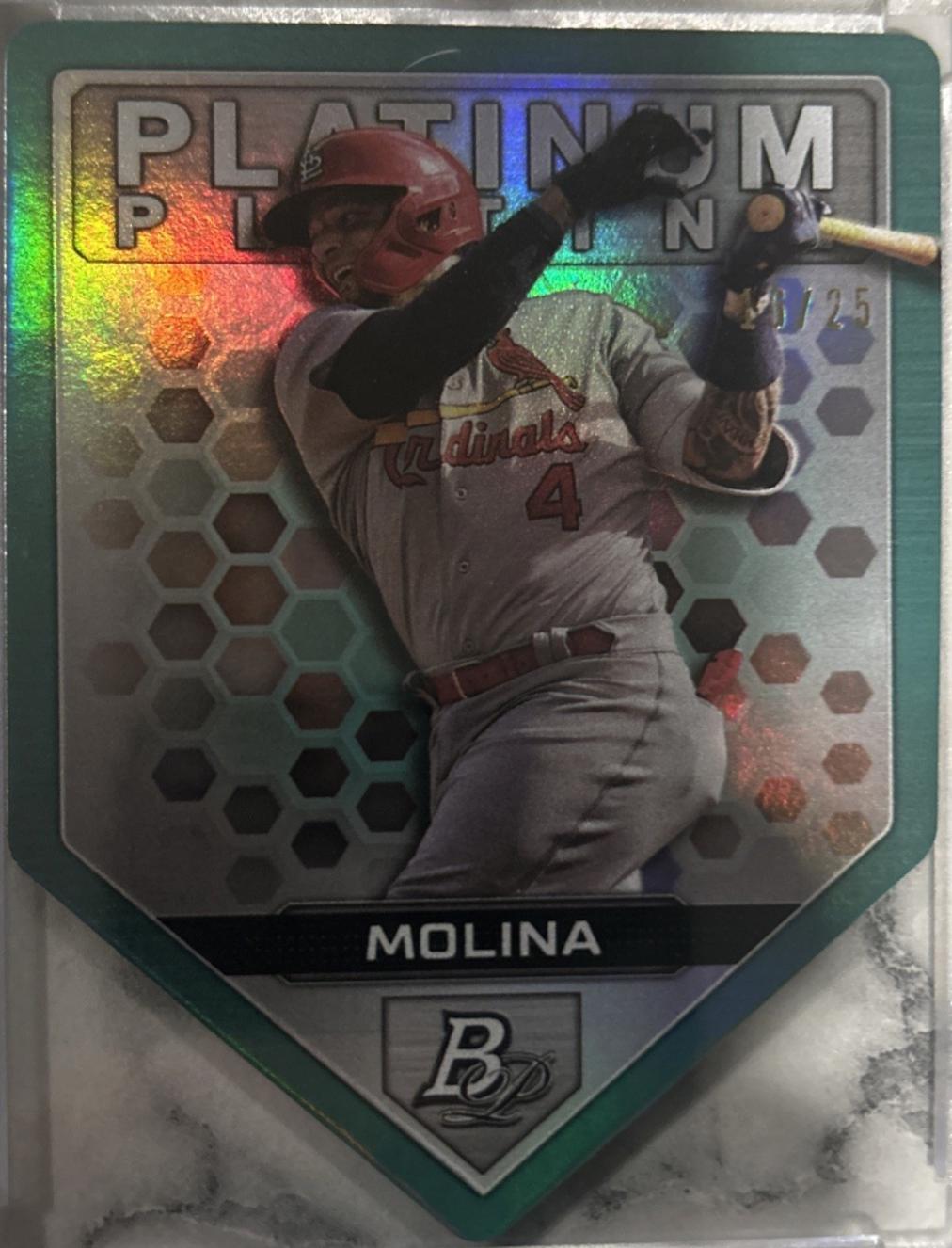 Yadier Molina [Aqua] #PPDC-7