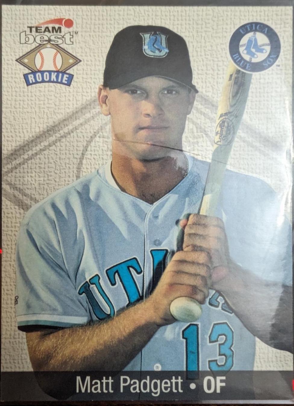 Matt Padgett #64 Baseball Cards 1999 Team Best Rookie