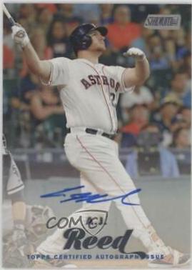 A.J. Reed #SCA-ARD Baseball Cards 2017 Stadium Club Autographs