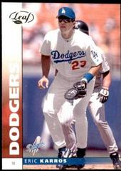 Eric Karros #28 Baseball Cards 2002 Leaf Prices