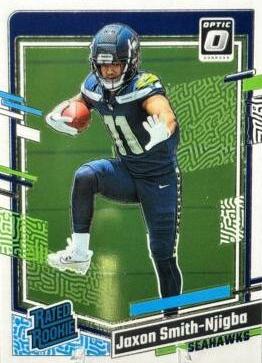 Jaxon Smith-Njigba #293 Football Cards 2023 Panini Donruss Optic
