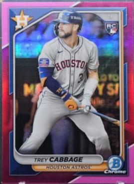 Trey Cabbage [Fuchsia Refractor] #100