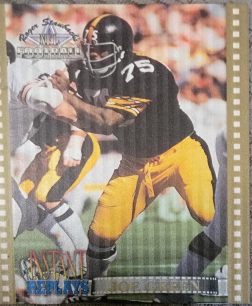 Joe Green #IR11 Football Cards 1994 Ted Williams CO Instant Replays