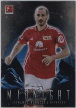 Leonardo Bonucci #5 Soccer Cards 2023 Topps Midnight Bundesliga
