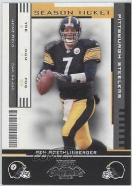 Ben Roethlisberger #76 2005 Playoff Contenders Football