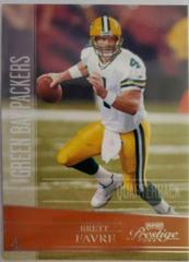 Brett Favre #56 Football Cards 2006 Playoff Prestige Prices