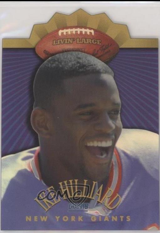 Ike Hilliard #13 Football Cards 1998 Collector's Edge Advantage Living Large