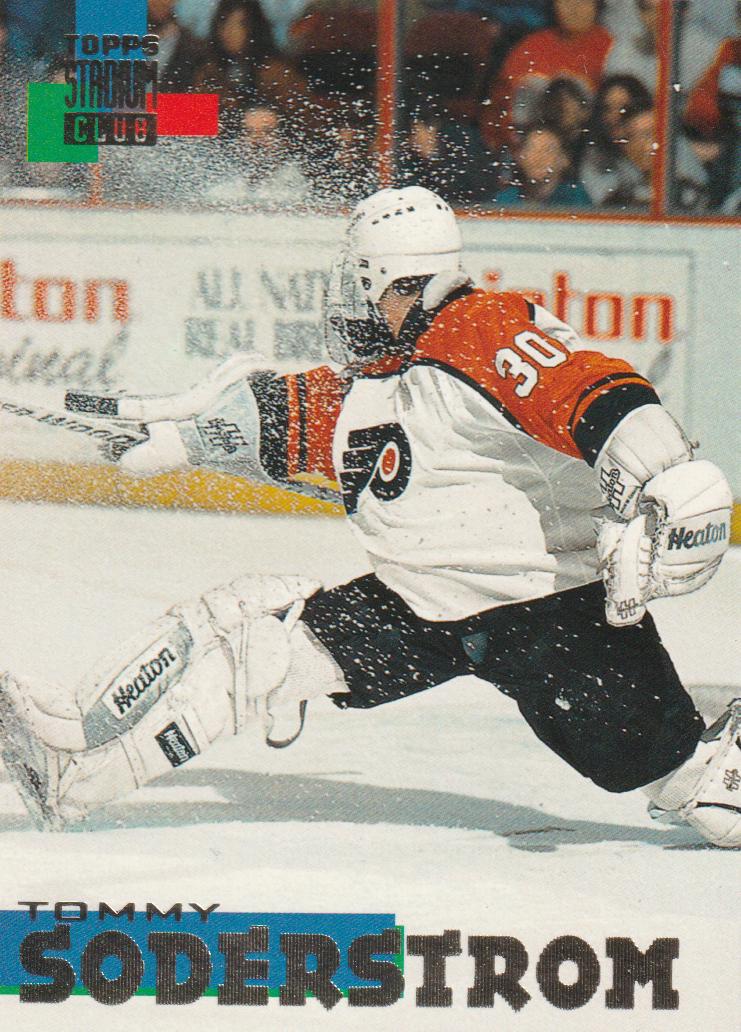 Tommy Soderstrom #24 Hockey Cards 1994 Stadium Club