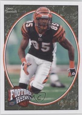 Chad Johnson #24 Football Cards 2008 Upper Deck Heroes