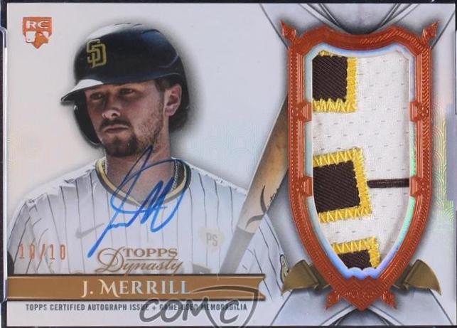 Jackson Merrill [Autograph Patch] #DAP-JM6