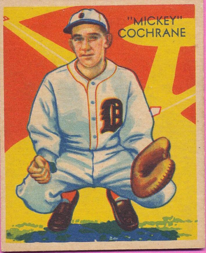 Mickey Cochrane #9 Baseball Cards 1935 Diamond Stars