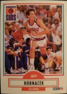 Jeff Hornacek #147 Basketball Cards 1990 Fleer