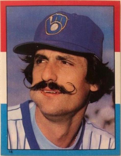 Rollie Fingers #16 Baseball Cards 1982 O Pee Chee Stickers