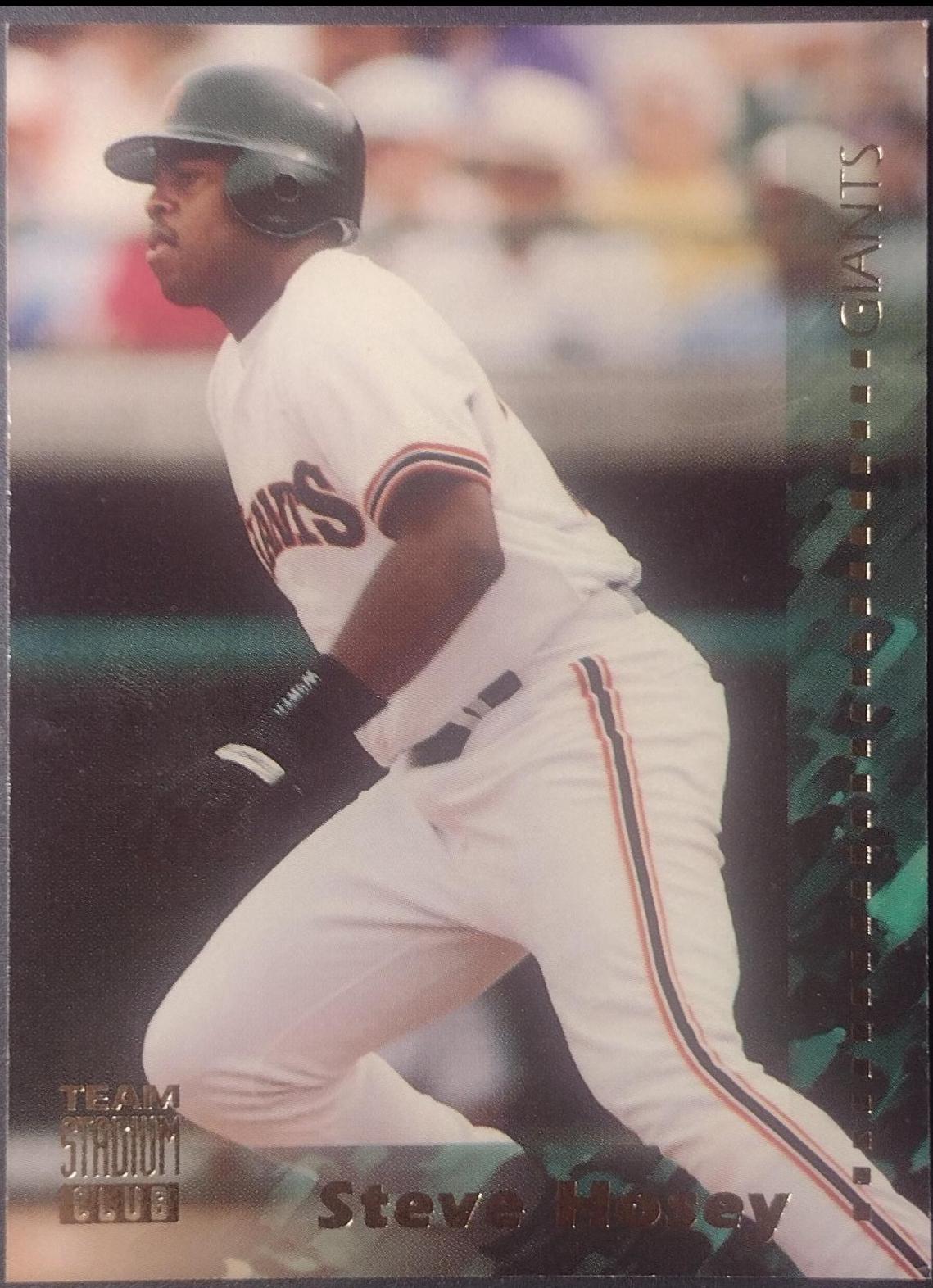 Steve Hosey #7 Baseball Cards 1994 Stadium Club Team Series